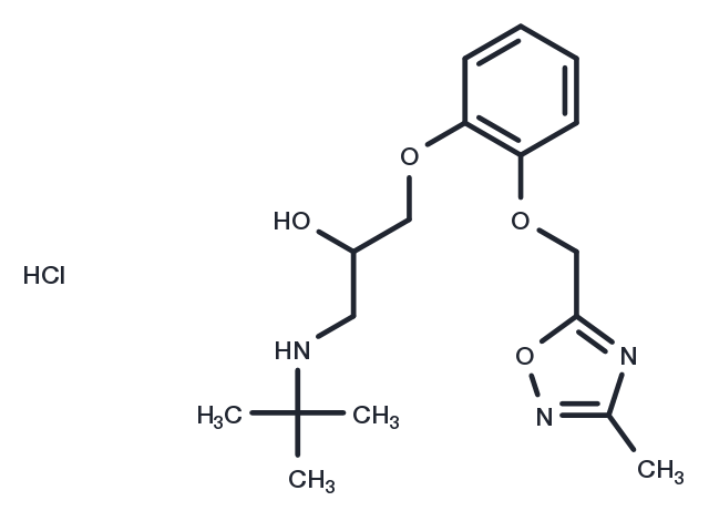 Proxodolol hydrochloride Chemical Structure
