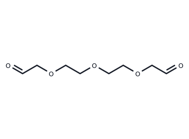 CHO-C-PEG2-C-CHO Chemical Structure