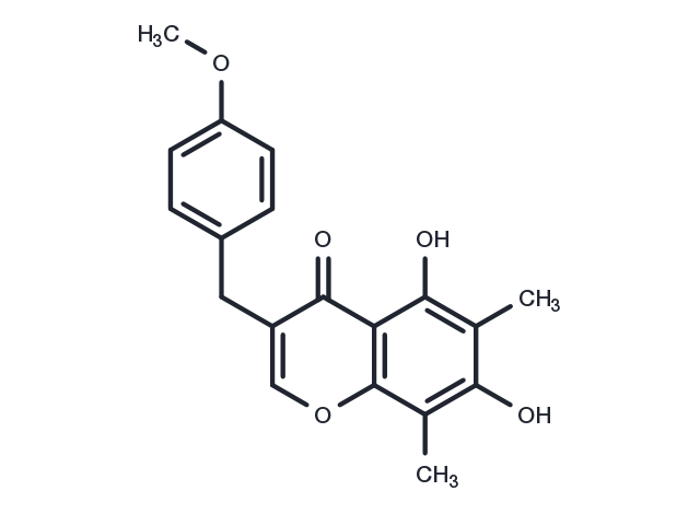 Methylophiopogonone B Chemical Structure
