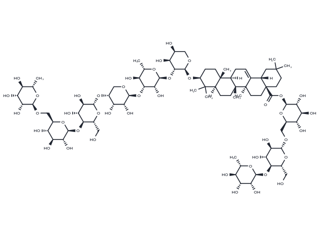 Clematichinenoside AR Chemical Structure