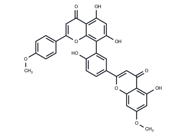 Putraflavone Chemical Structure