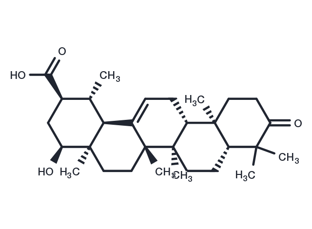 22-Hydroxy-3-oxo-12-ursen-30-oic acid
