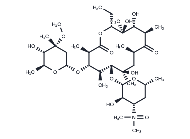 Erythromycin A N-oxide Chemical Structure