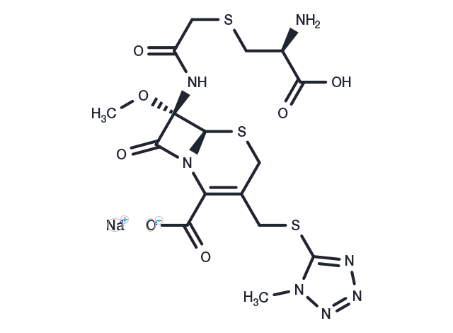 (6R,7S)-Cefminox sodium heptahydrate Chemical Structure