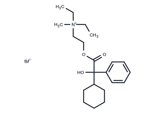 Oxyphenonium bromide Chemical Structure