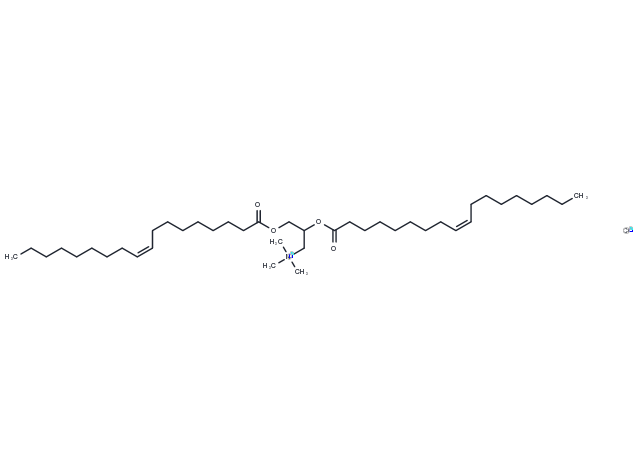 DOTAP chloride Chemical Structure