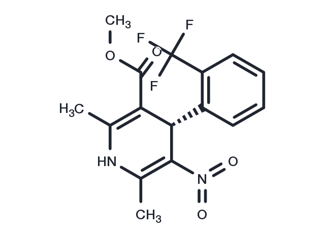 (S)-(-)-Bay-K-8644 Chemical Structure