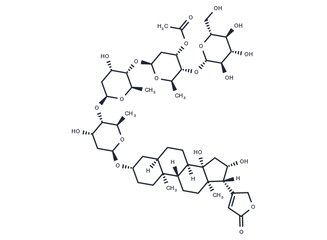 Lanatoside B Chemical Structure