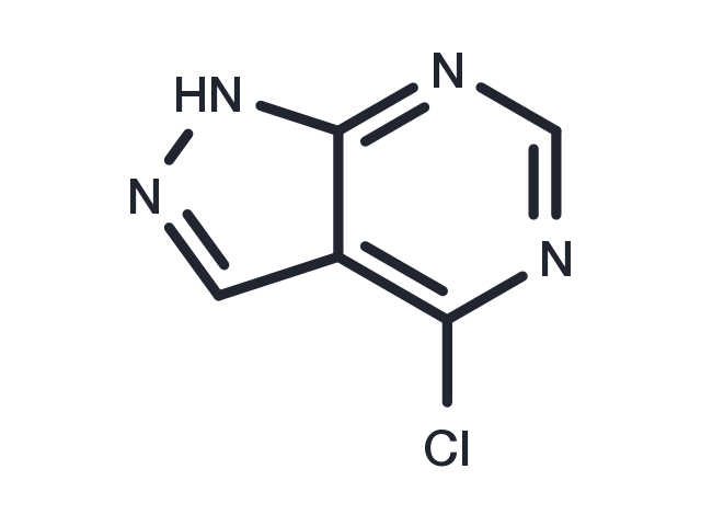 4-Chloro-1H-pyrazolo[3,4-d]pyrimidine Chemical Structure