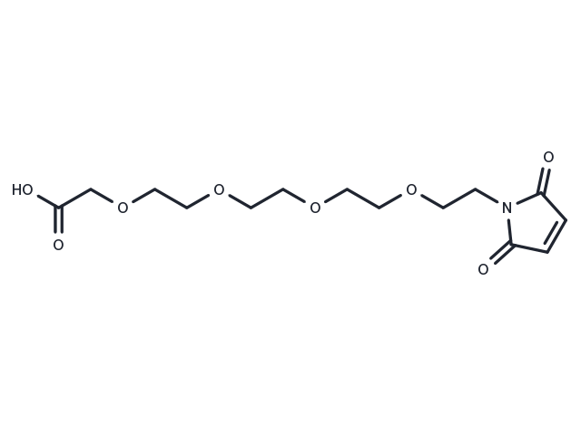 Maleimide-PEG4-NHS Chemical Structure