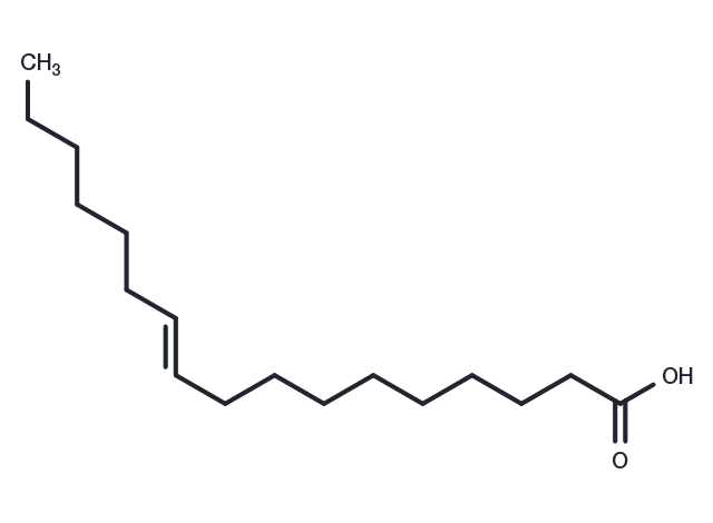 trans-10-Heptadecenoic acid Chemical Structure