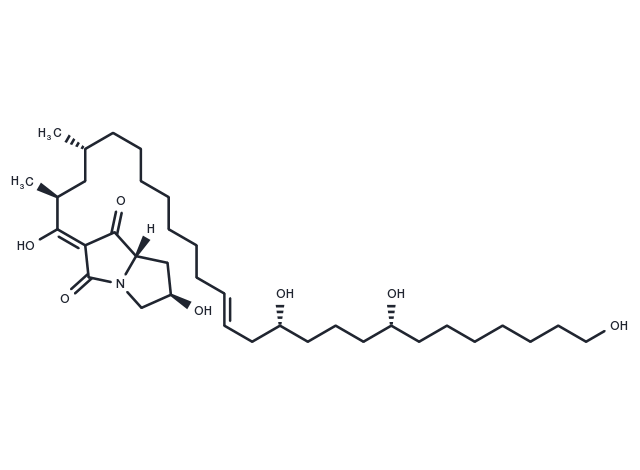 Burnettramic Acid A aglycone Chemical Structure