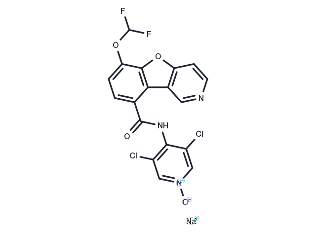 Revamilast sodium Chemical Structure