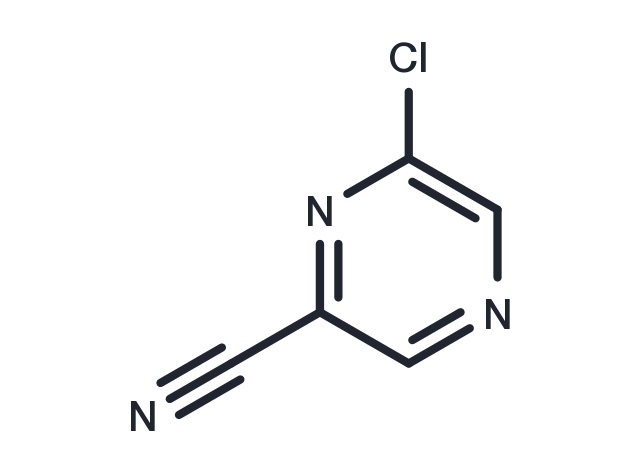 6-Chloropyrazine-2-carbonitrile Chemical Structure