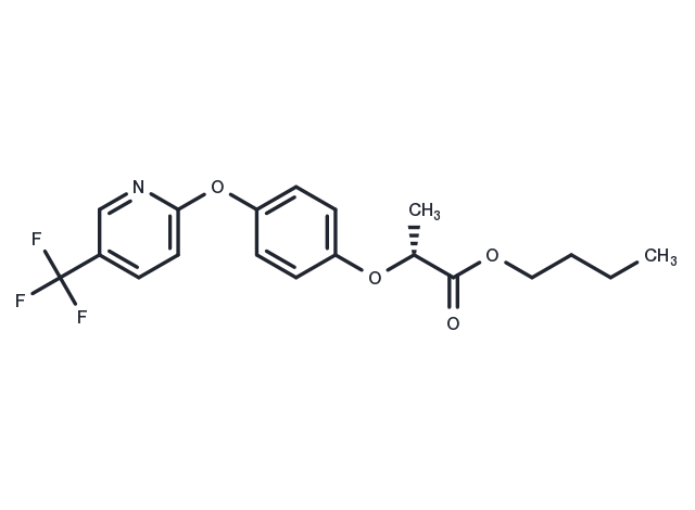 Fluazifop-P-butyl Chemical Structure