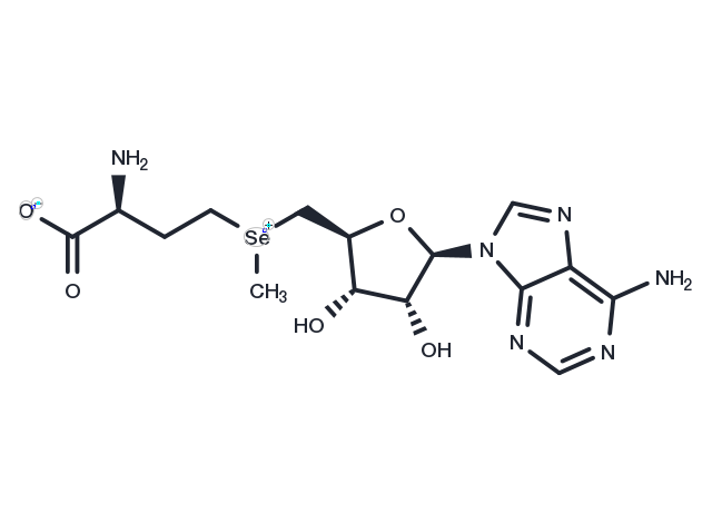 Adenosylselenomethionine Chemical Structure
