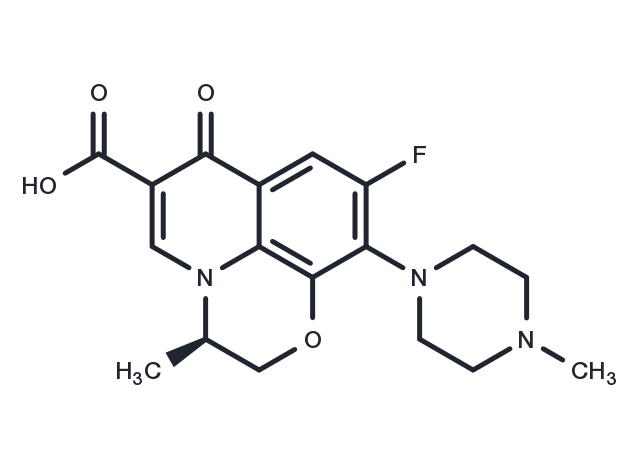 (R)-Ofloxacin Chemical Structure