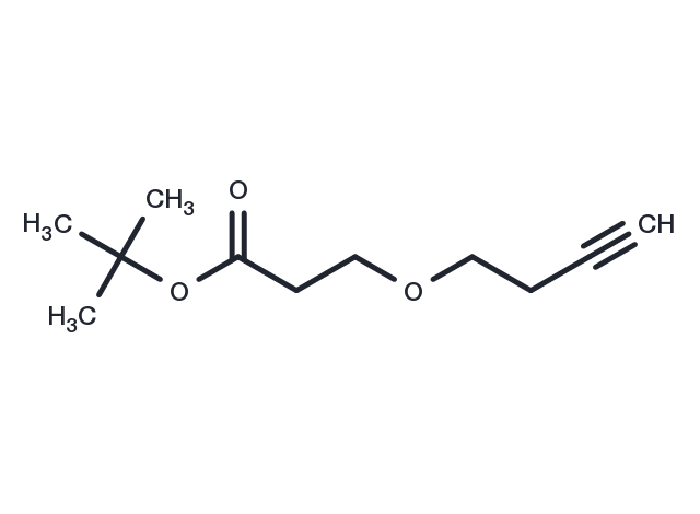 Alkyne-ethyl-PEG1-Boc