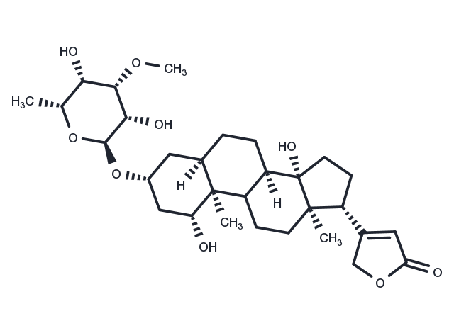 Acovenoside A Chemical Structure