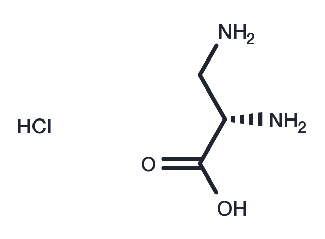 2,3-Diaminopropionic acid hydrochloride Chemical Structure
