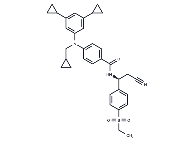 RORγt agonist 3 Chemical Structure