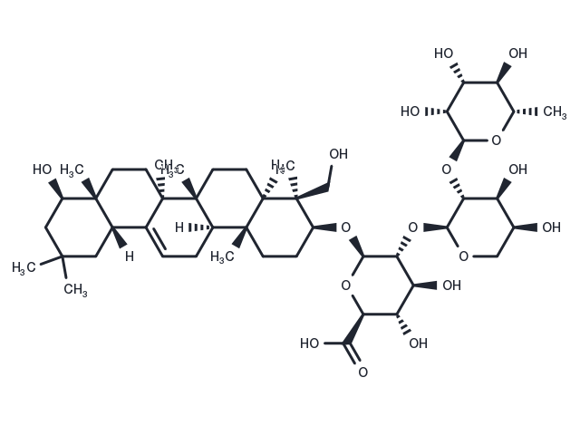 Soyasaponin II Chemical Structure