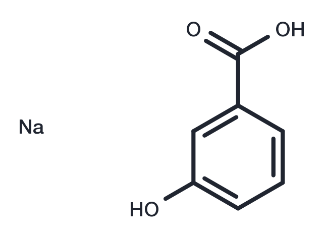 Sodium 3-hydroxybenzoate Chemical Structure