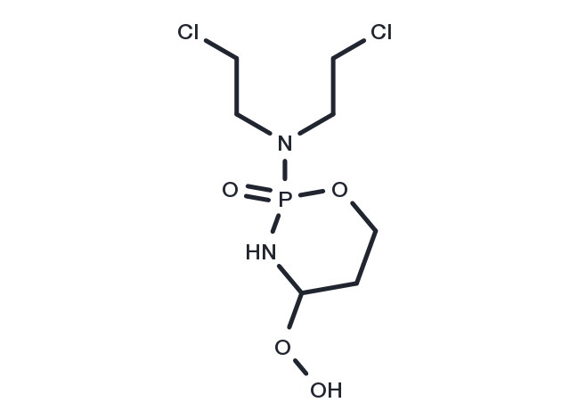 4-hydroperoxy Cyclophosphamide Chemical Structure