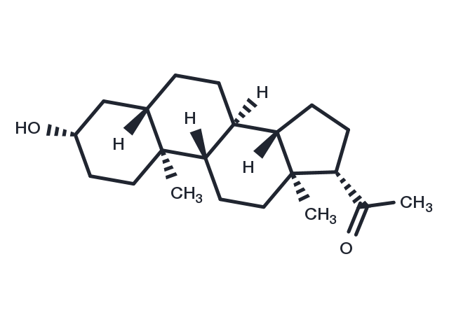 Alloepipregnanolone Chemical Structure