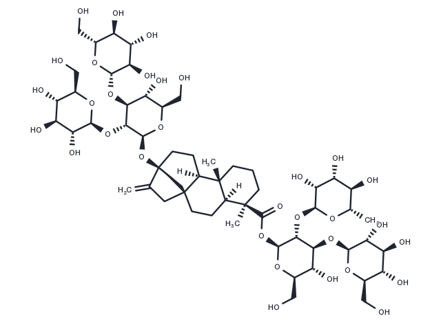 Rebaudioside N Chemical Structure