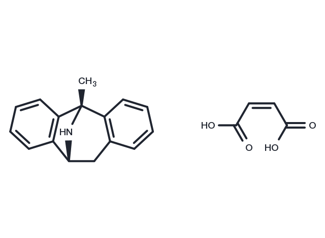 Dizocilpine Maleate Chemical Structure
