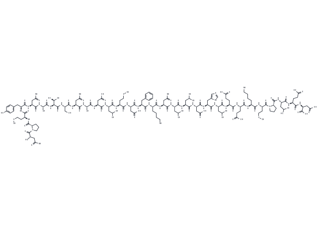 Prepro-Atrial Natriuretic Factor (26-55) (human) Chemical Structure