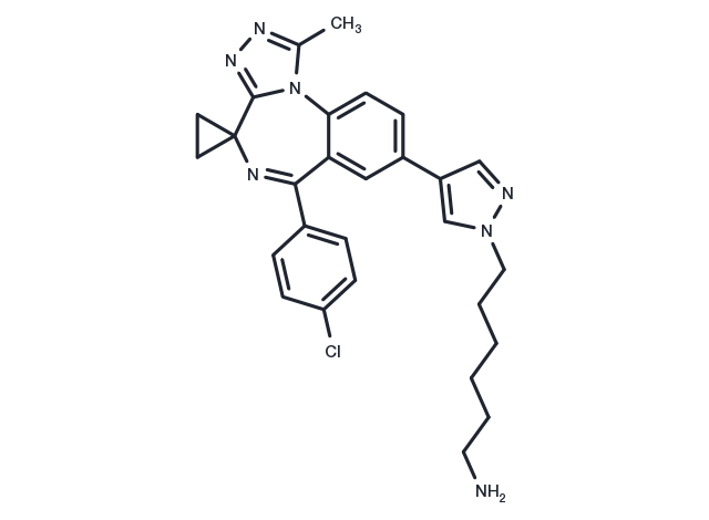 BRD4 ligand-Linker Conjugate 1 Chemical Structure