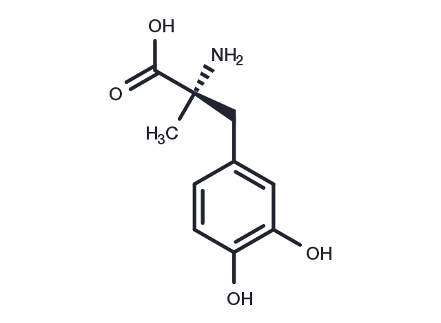 Methyldopa Chemical Structure