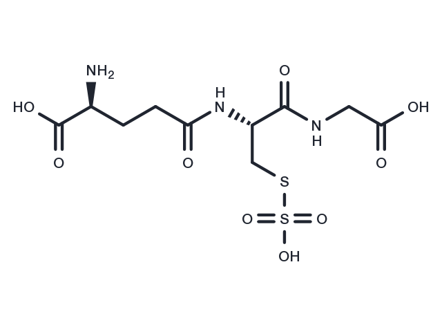 Glutathione sulfonate Chemical Structure