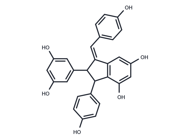 Parthenocissin A Chemical Structure
