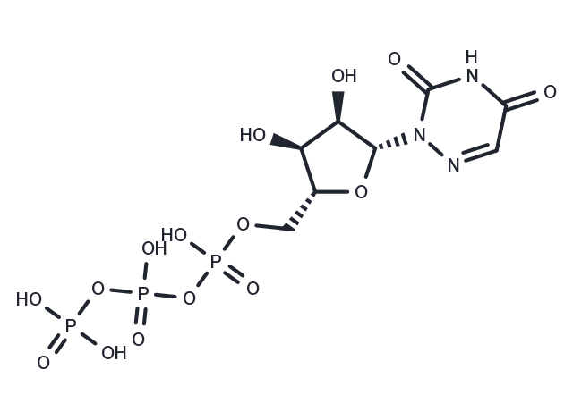 6-Azauridine triphosphate Chemical Structure