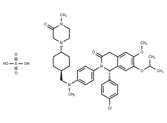 NVP-CGM097 sulfate Chemical Structure