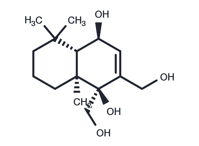12-Hydroxyalbrassitriol Chemical Structure