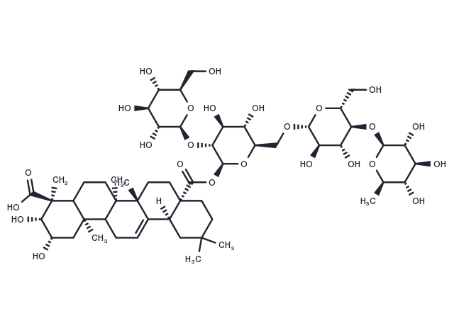 Herniariasaponin 4 Chemical Structure