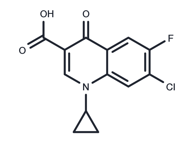 Ciprofloxacin EP IMpurity A Chemical Structure