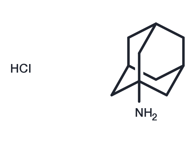 Amantadine hydrochloride Chemical Structure