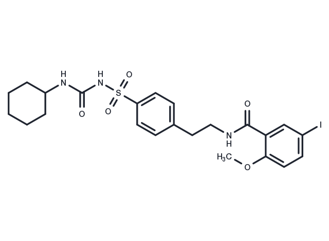 Iodoglibenclamide Chemical Structure
