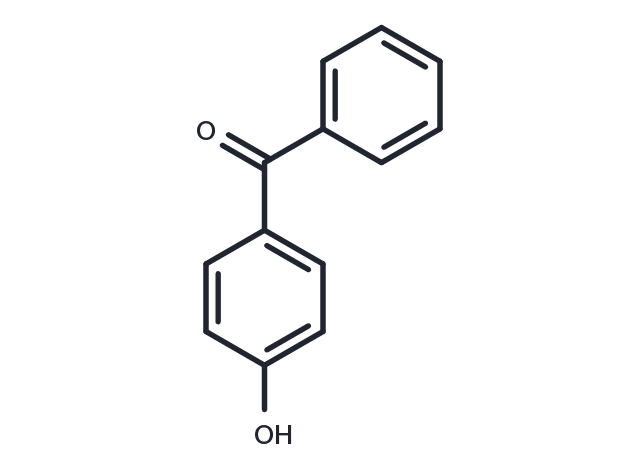 4-Hydroxybenzophenone Chemical Structure