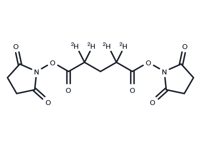 DSG-d4 Deuterated Crosslinker Chemical Structure