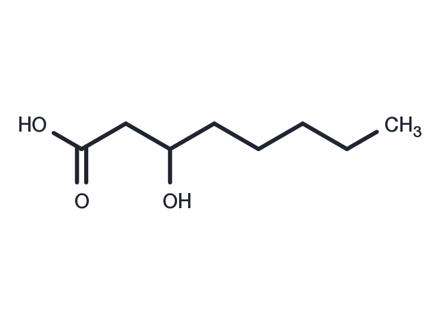 3-Hydroxyoctanoic Acid Chemical Structure