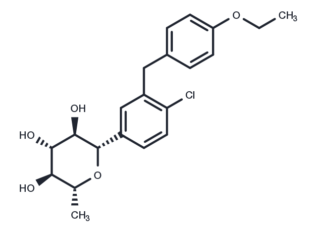 Tianagliflozin Chemical Structure