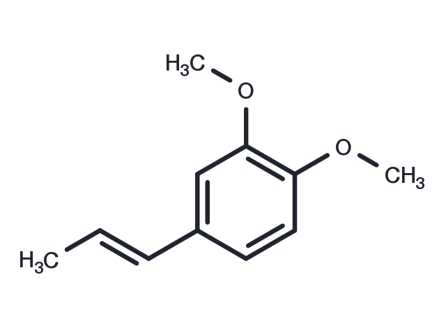Trans-Methylisoeugenol Chemical Structure