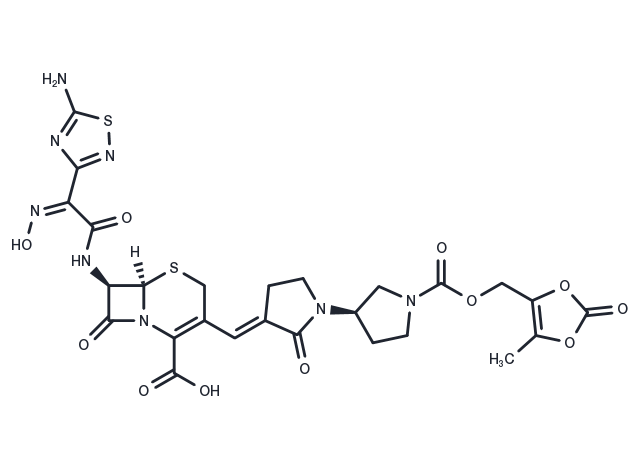 Ceftobiprole medocaril Chemical Structure