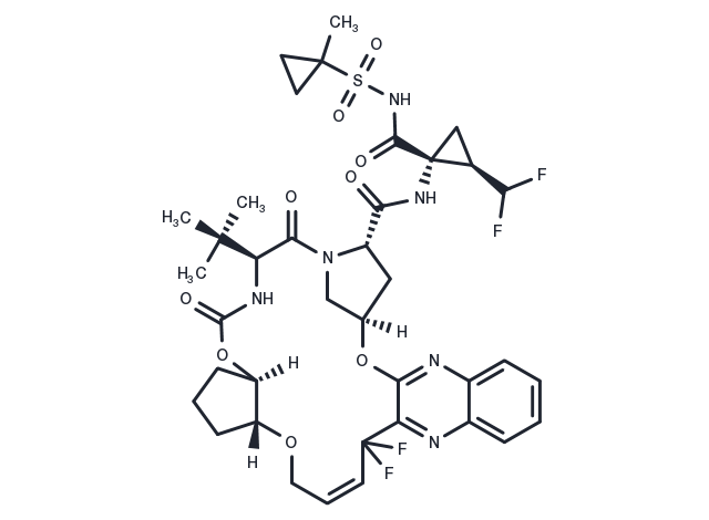 Glecaprevir Chemical Structure
